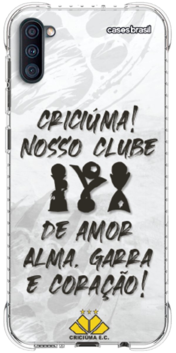 Capinha para Celular Crciúma Estampa Oficial 09