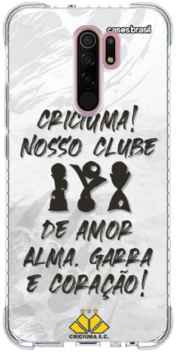 Capinha para Celular Crciúma Estampa Oficial 09