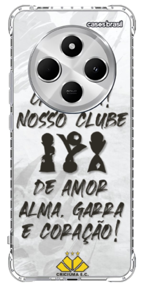 Capinha para Celular Crciúma Estampa Oficial 09