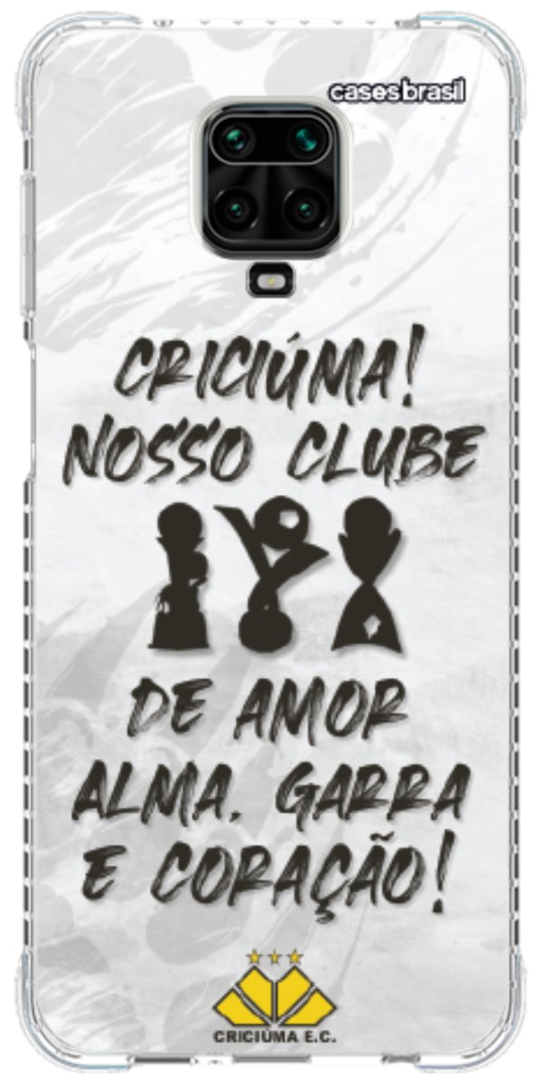 Capinha para Celular Crciúma Estampa Oficial 09