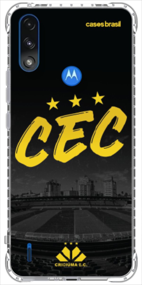 Capinha para Celular Criciúma Estampa Oficial 10