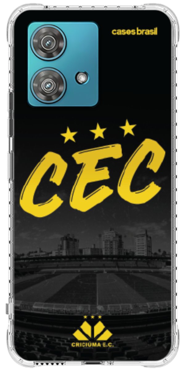 Capinha para Celular Criciúma Estampa Oficial 10