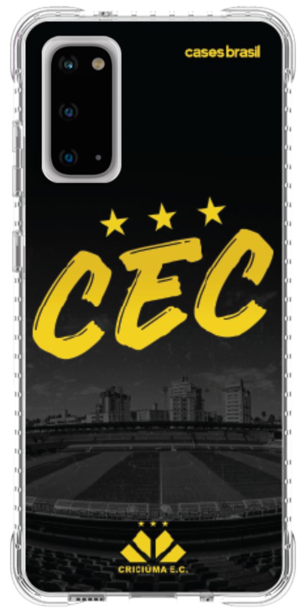 Capinha para Celular Criciúma Estampa Oficial 10