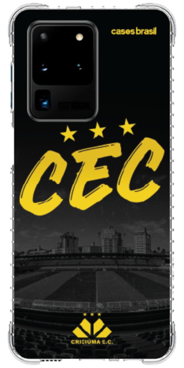 Capinha para Celular Criciúma Estampa Oficial 10