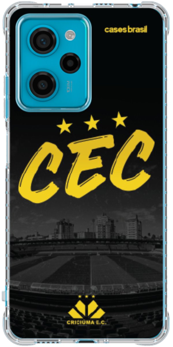 Capinha para Celular Criciúma Estampa Oficial 10