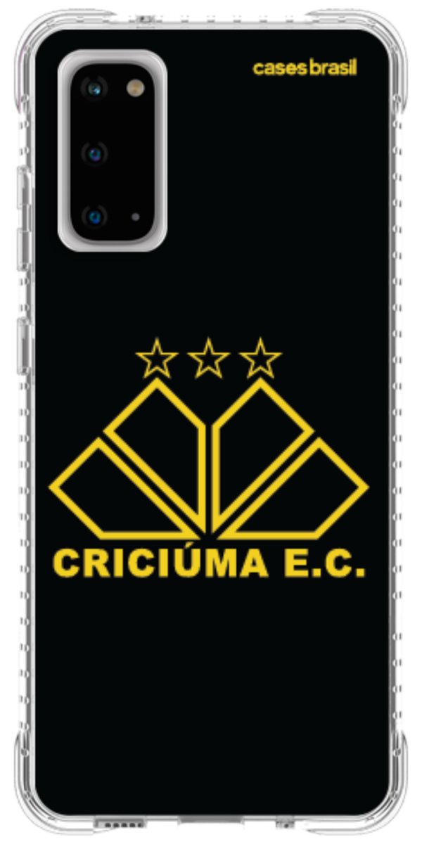 Capinha para celular Criciúma Estampa Oficial 12