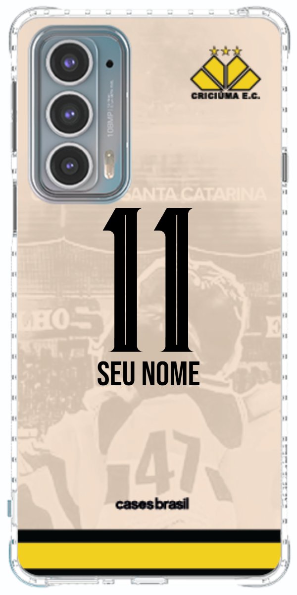 Capinha para celular Criciúma Estampa Oficial 13