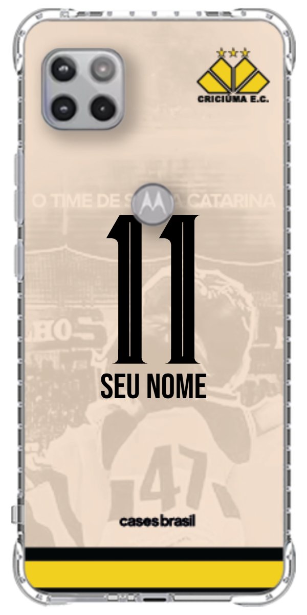 Capinha para celular Criciúma Estampa Oficial 13