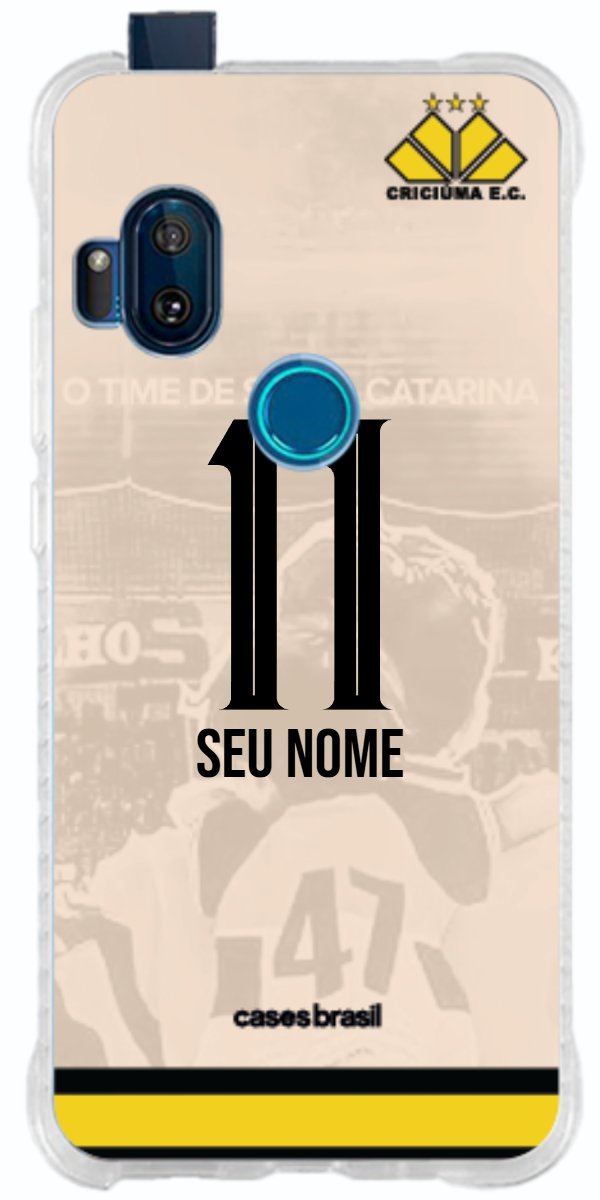 Capinha para celular Criciúma Estampa Oficial 13
