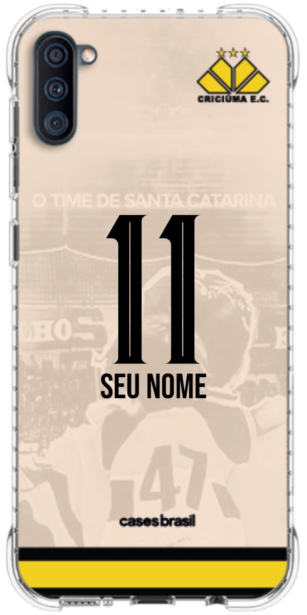 Capinha para celular Criciúma Estampa Oficial 13