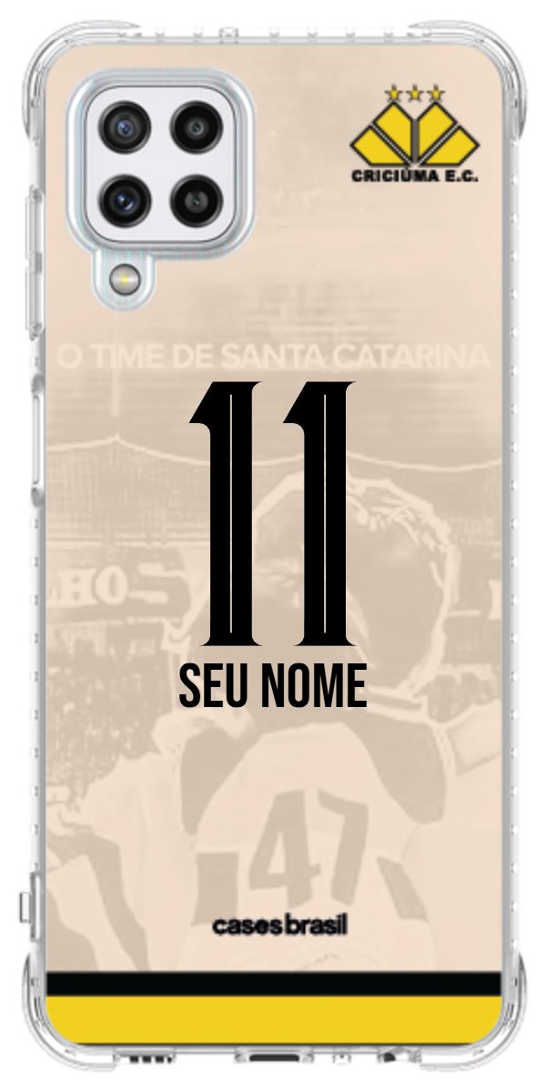 Capinha para celular Criciúma Estampa Oficial 13