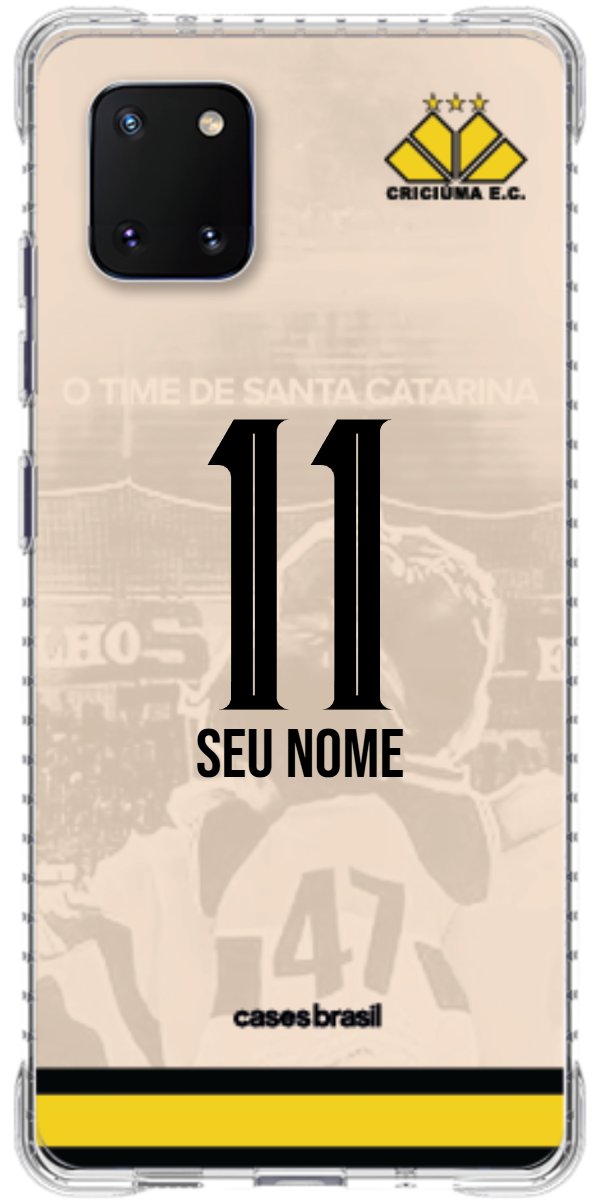 Capinha para celular Criciúma Estampa Oficial 13
