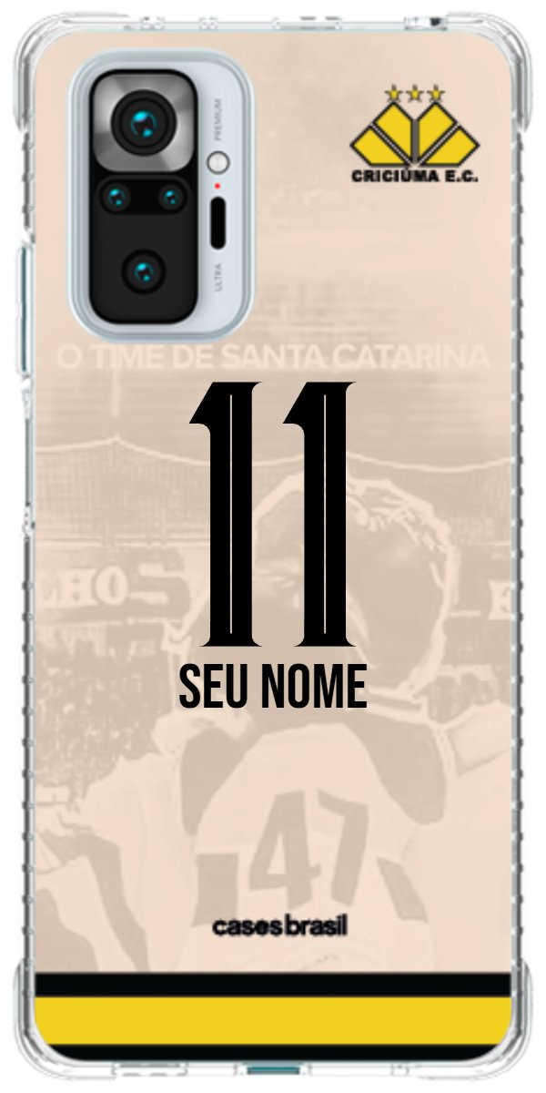 Capinha para celular Criciúma Estampa Oficial 13