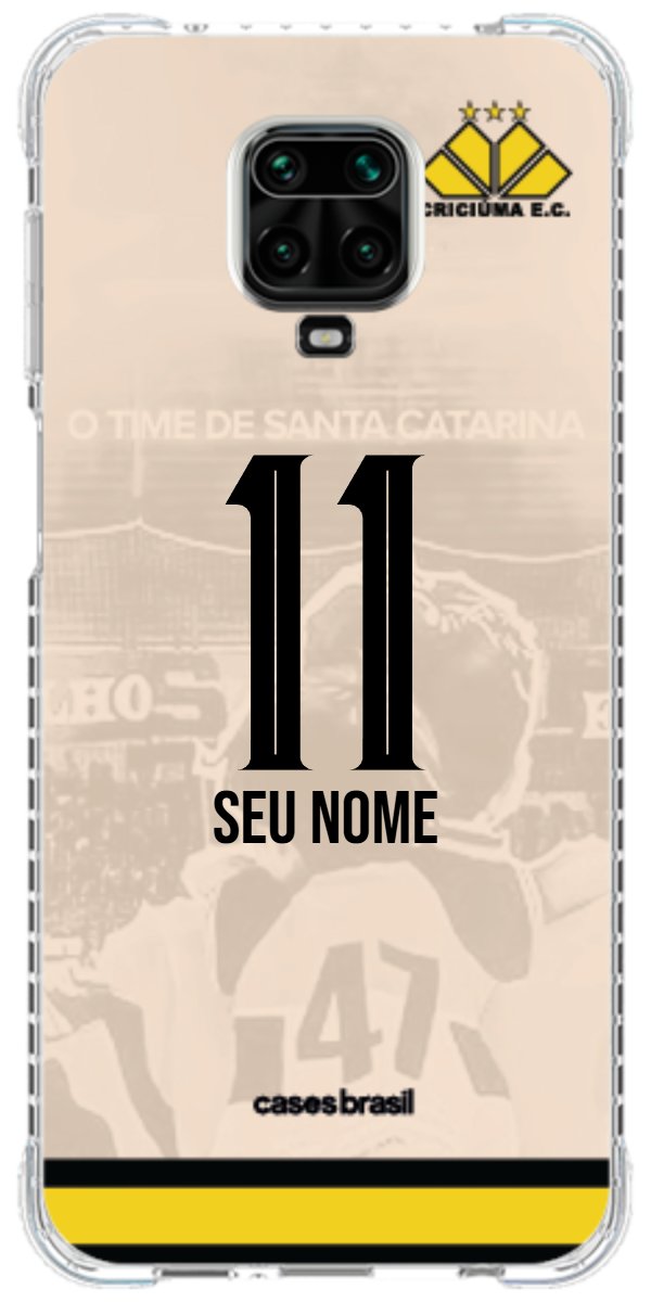 Capinha para celular Criciúma Estampa Oficial 13