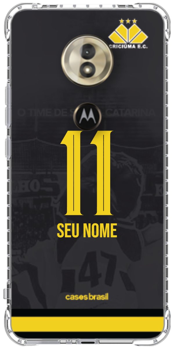Capinha para celular Criciúma Estampa Oficial 14