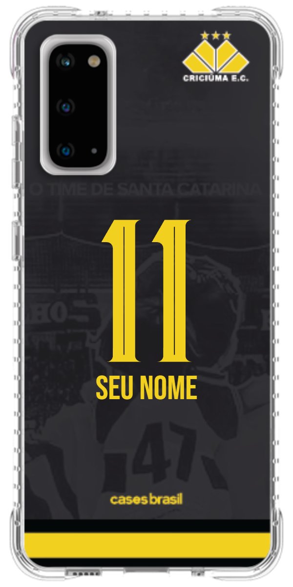 Capinha para celular Criciúma Estampa Oficial 14