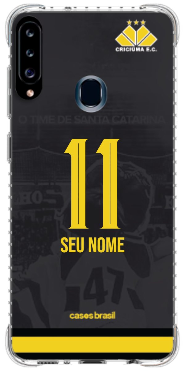 Capinha para celular Criciúma Estampa Oficial 14