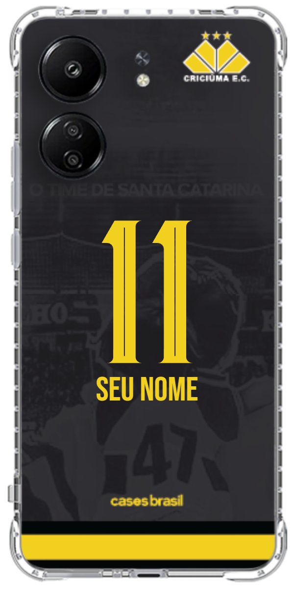 Capinha para celular Criciúma Estampa Oficial 14