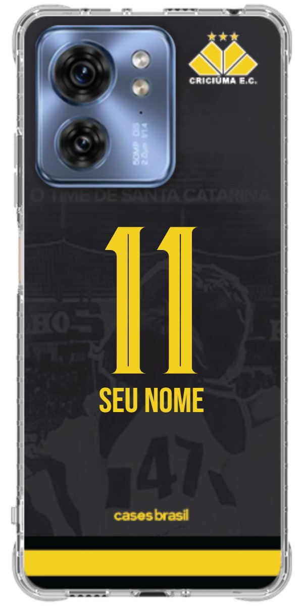 Capinha para celular Criciúma Estampa Oficial 14