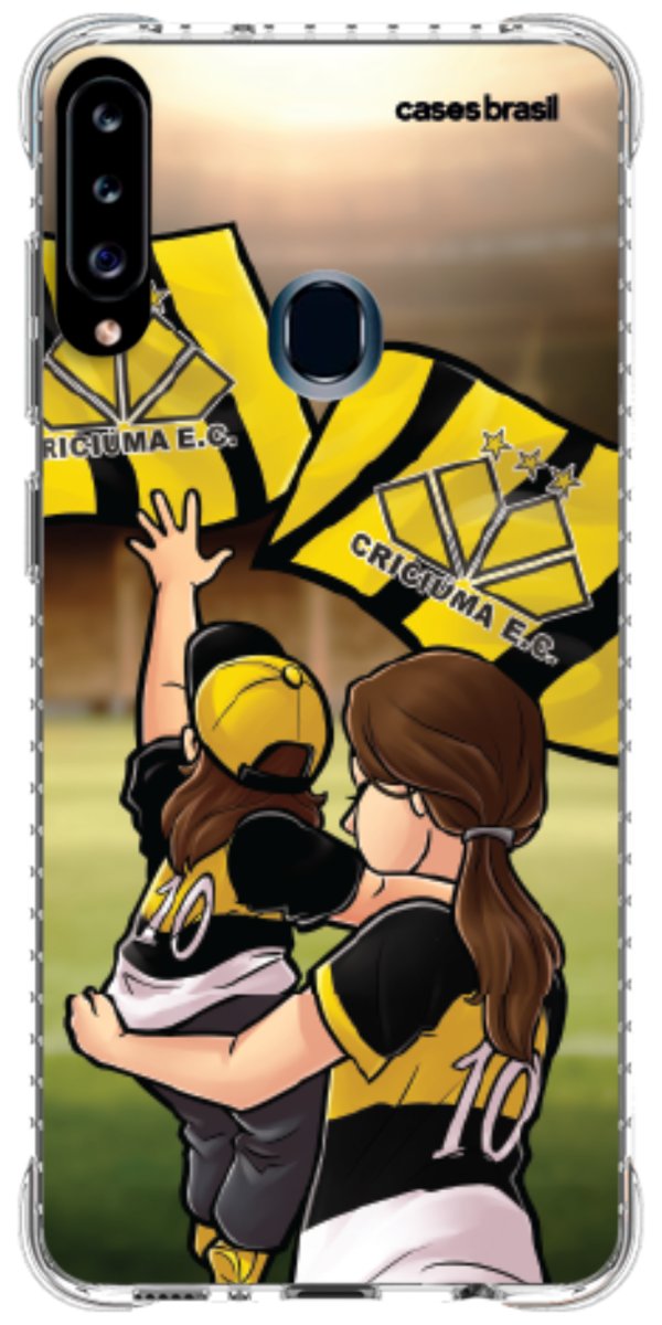 Capinha para celular Crciúma Torcedor Oficial 01