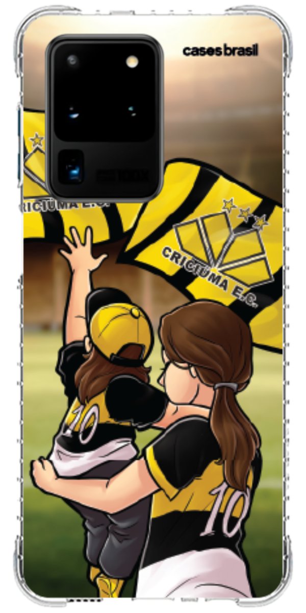 Capinha para celular Crciúma Torcedor Oficial 01