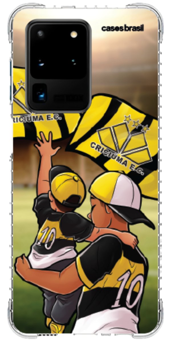 Capinha para celular Crciúma Torcedor Oficial 02