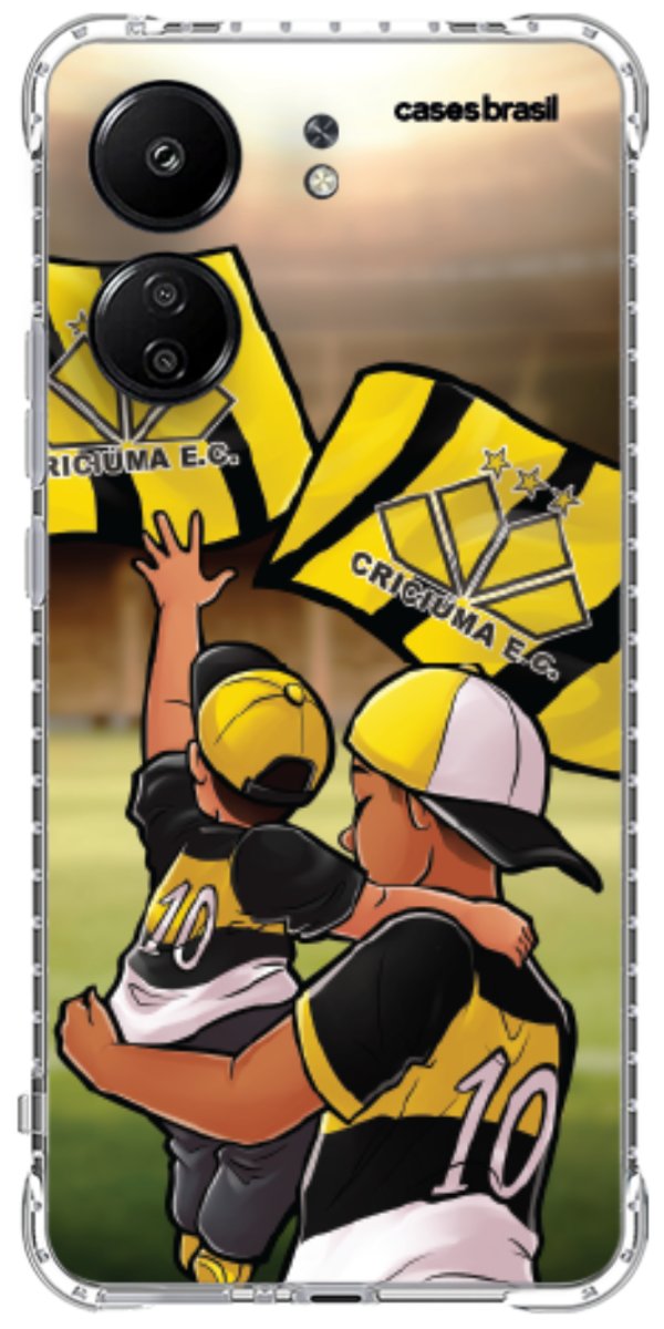 Capinha para celular Crciúma Torcedor Oficial 02