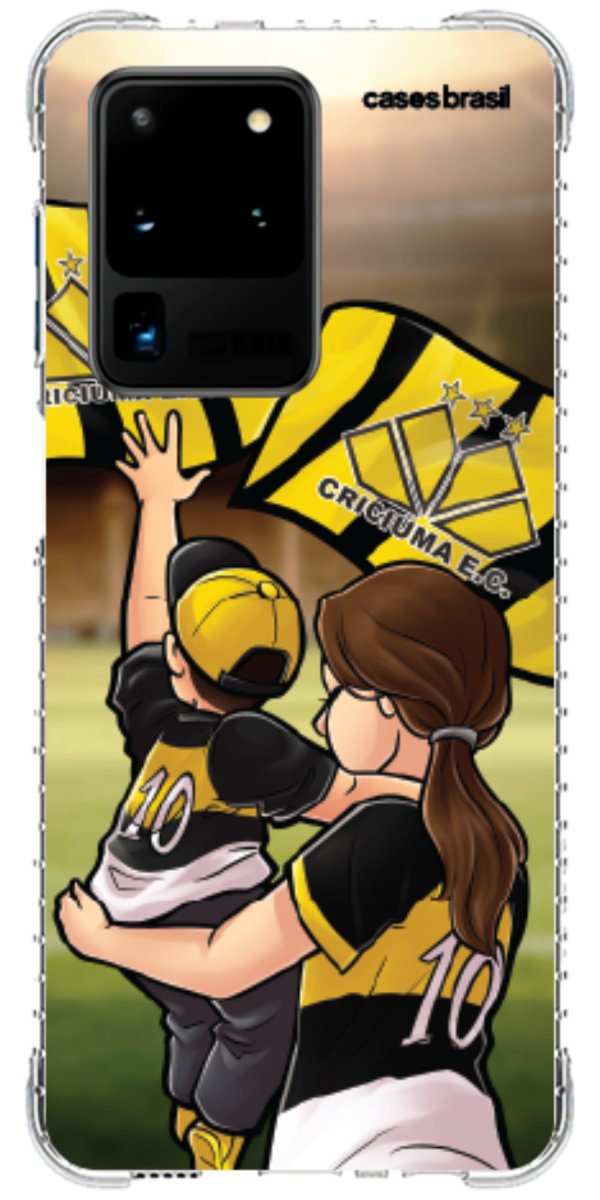 Capinha para celular Crciúma Torcedor Oficial 03