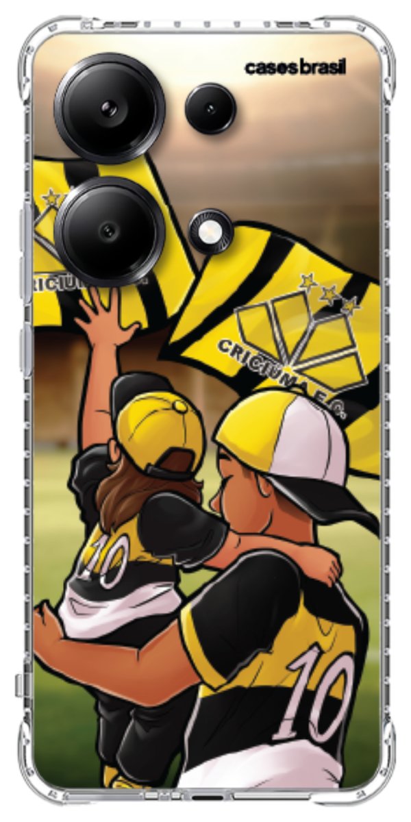 Capinha para celular Crciúma Torcedor Oficial 04