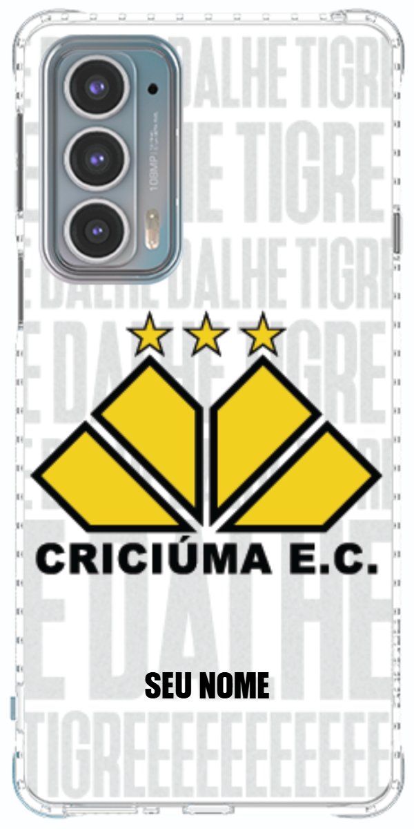 Capinha para Celular Criciúma Estampa Oficial 19
