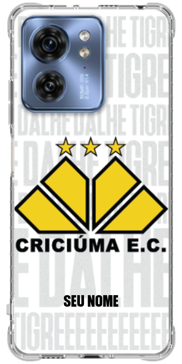 Capinha para Celular Criciúma Estampa Oficial 19