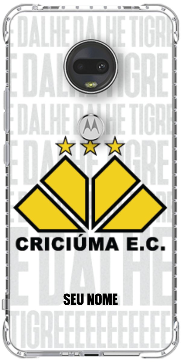Capinha para Celular Criciúma Estampa Oficial 19