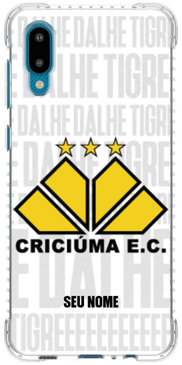 Capinha para Celular Criciúma Estampa Oficial 19