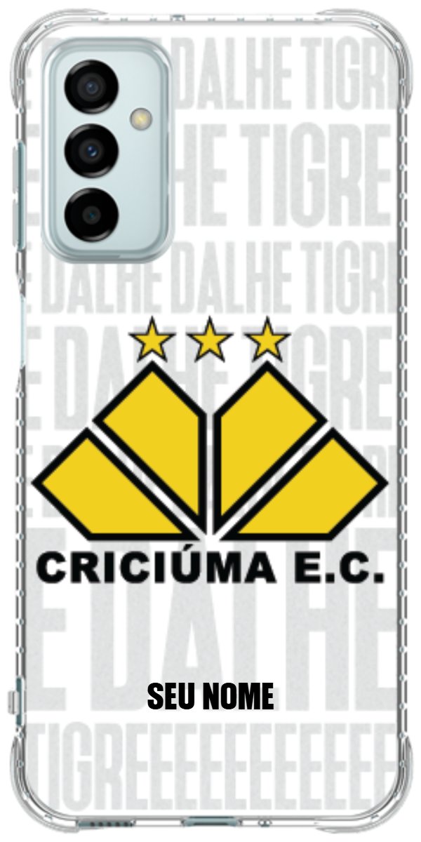 Capinha para Celular Criciúma Estampa Oficial 19