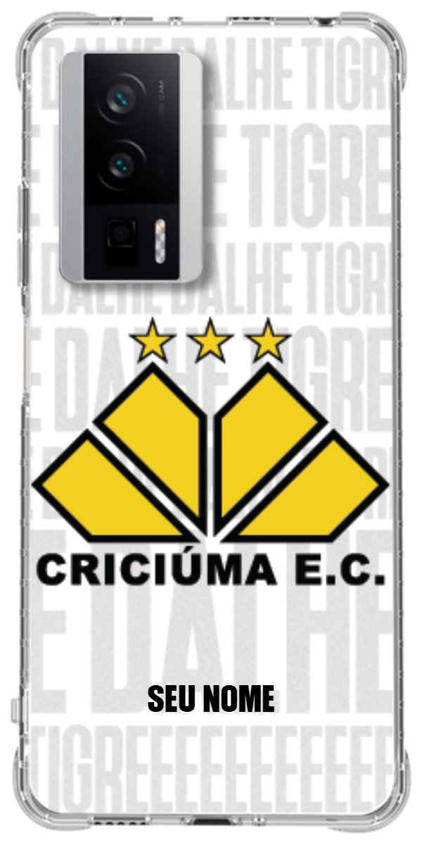 Capinha para Celular Criciúma Estampa Oficial 19