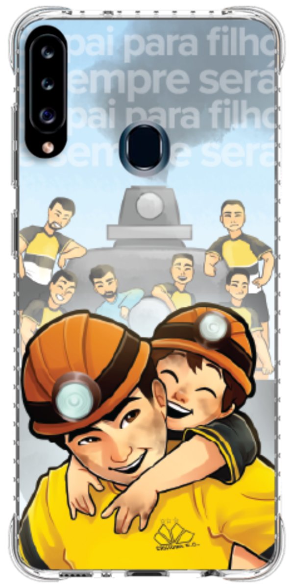 Capinha para Celular Criciúma Estampa Oficial 16
