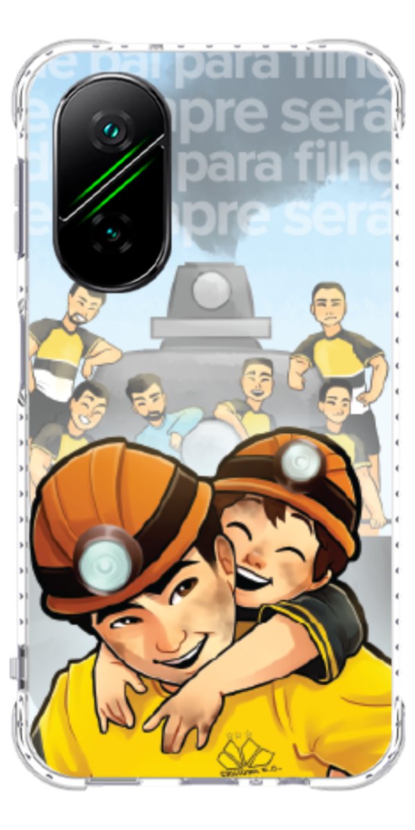 Capinha para Celular Criciúma Estampa Oficial 16