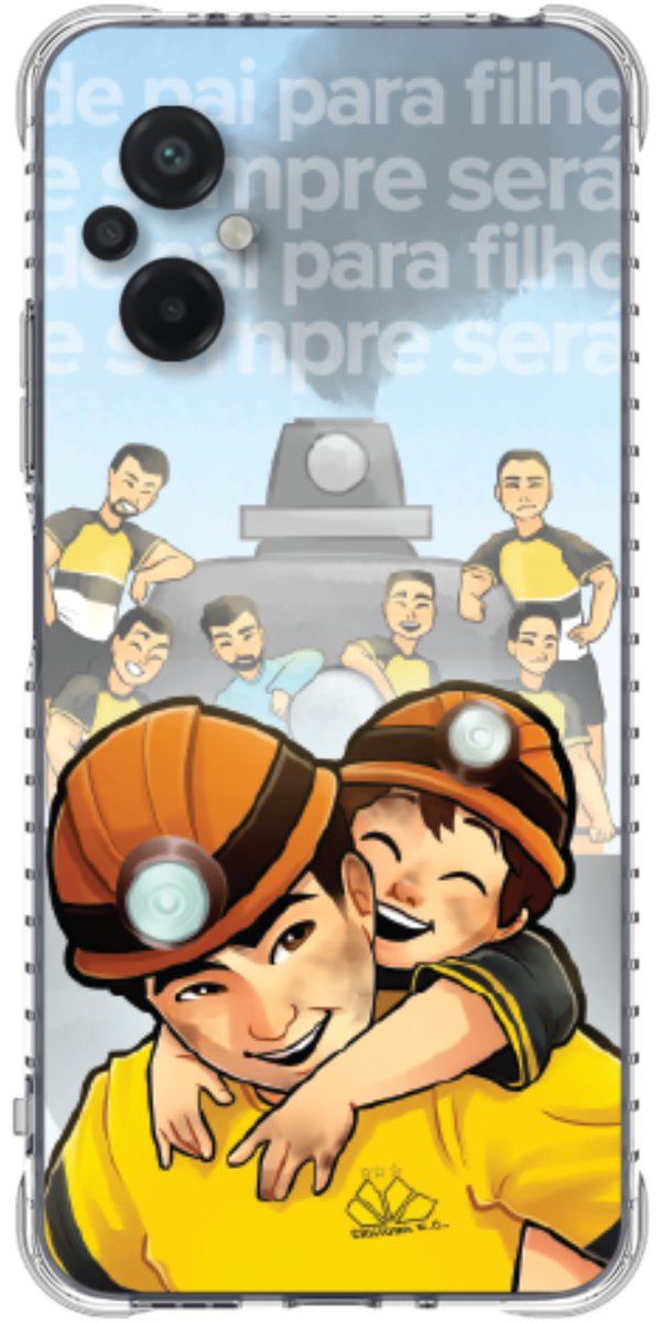 Capinha para Celular Criciúma Estampa Oficial 16