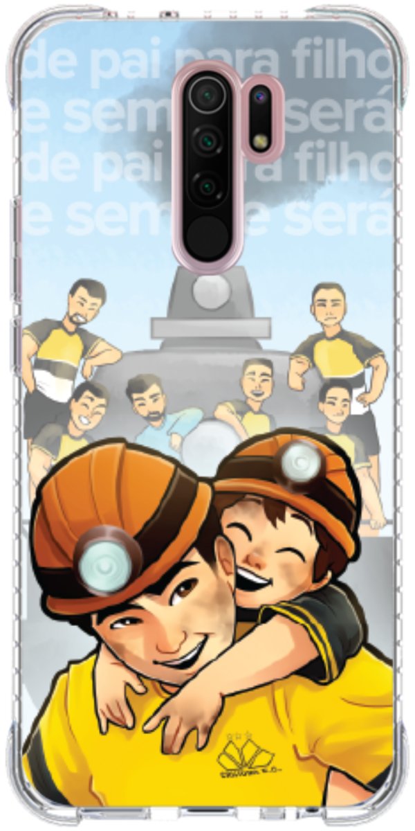 Capinha para Celular Criciúma Estampa Oficial 16