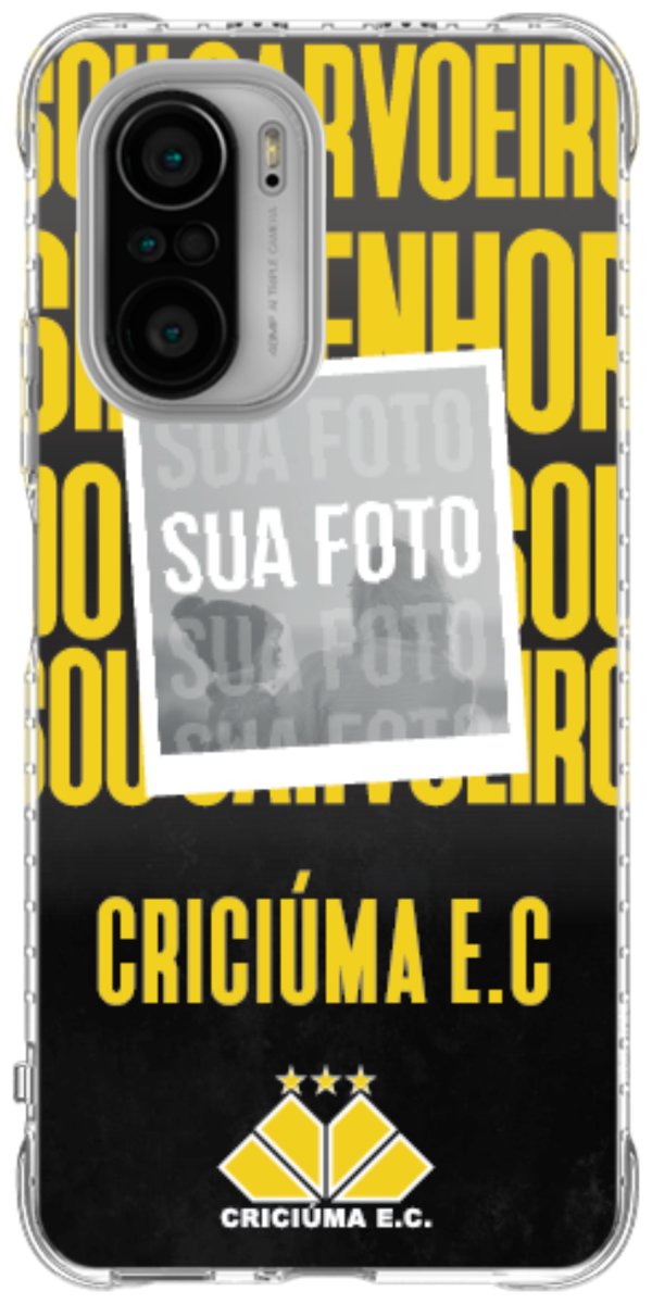 Capinha para Celular Crciúma Estampa Oficial 19