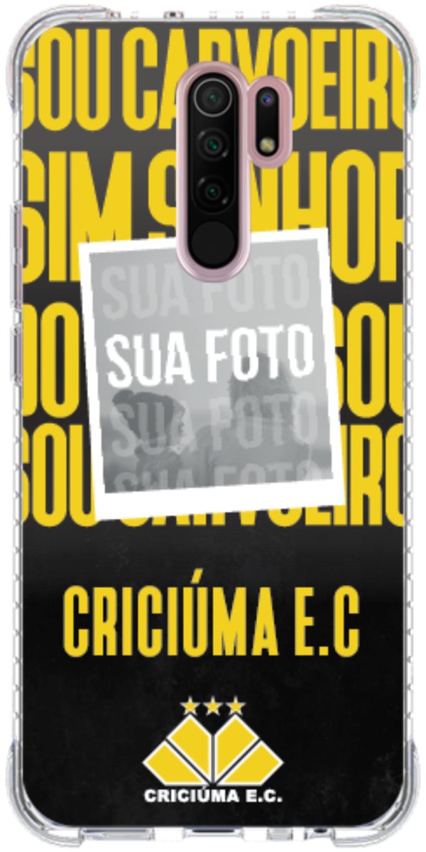 Capinha para Celular Crciúma Estampa Oficial 19