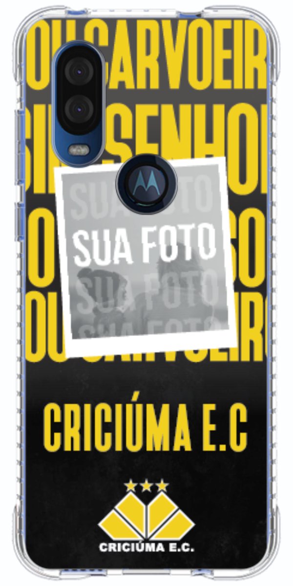 Capinha para Celular Crciúma Estampa Oficial 19