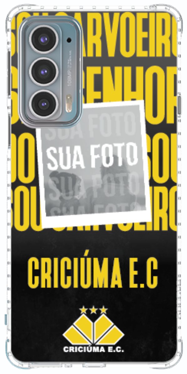 Capinha para Celular Crciúma Estampa Oficial 19