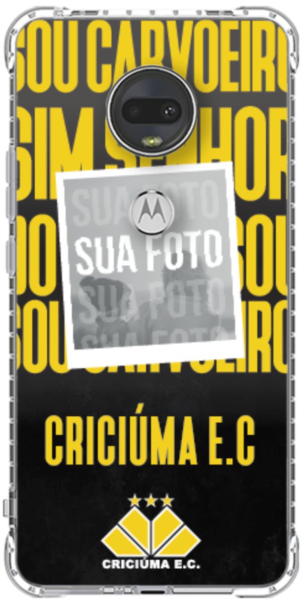 Capinha para Celular Crciúma Estampa Oficial 19