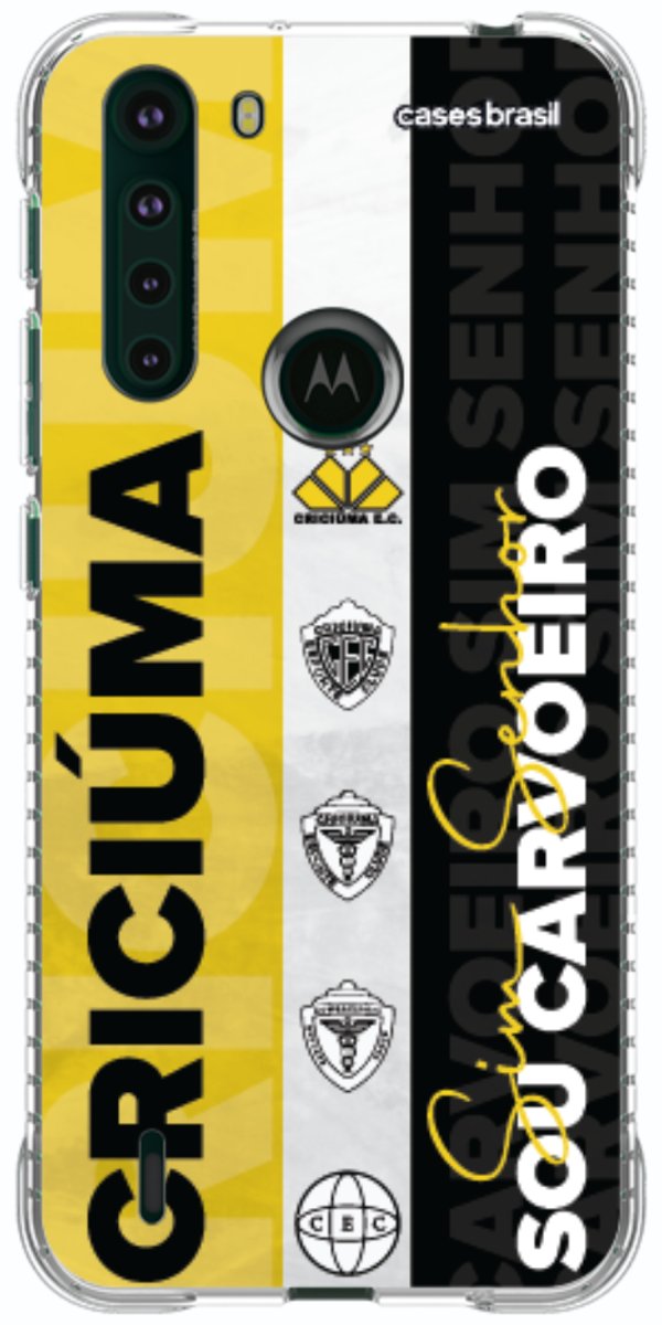 Capinha para Celular Crciúma Estampa Oficial 08