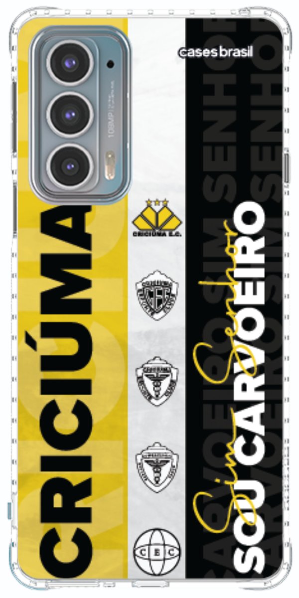 Capinha para Celular Crciúma Estampa Oficial 08