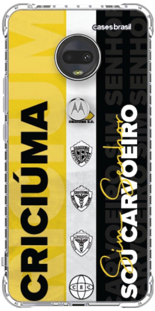 Capinha para Celular Crciúma Estampa Oficial 08