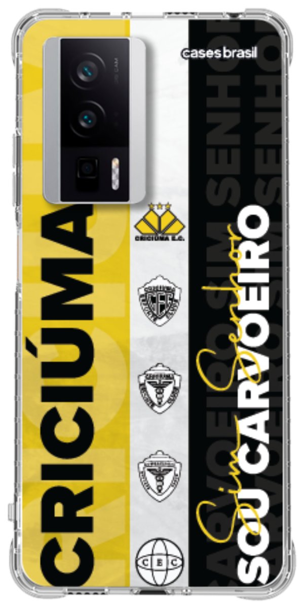 Capinha para Celular Crciúma Estampa Oficial 08