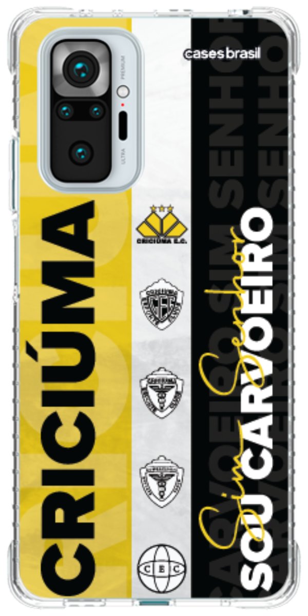 Capinha para Celular Crciúma Estampa Oficial 08