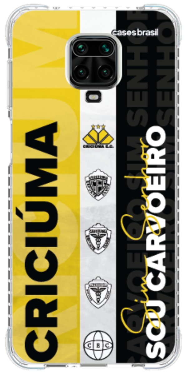 Capinha para Celular Crciúma Estampa Oficial 08